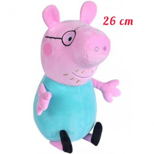 Generic Peluche Peppa Pig PAPA 26 cm peluche en animale cochon à