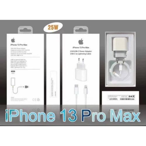 Apple Chargeur Secteur USB-C 25W Chargeur Pour iPhone 13pro max/14 AirPods  iPad à prix pas cher