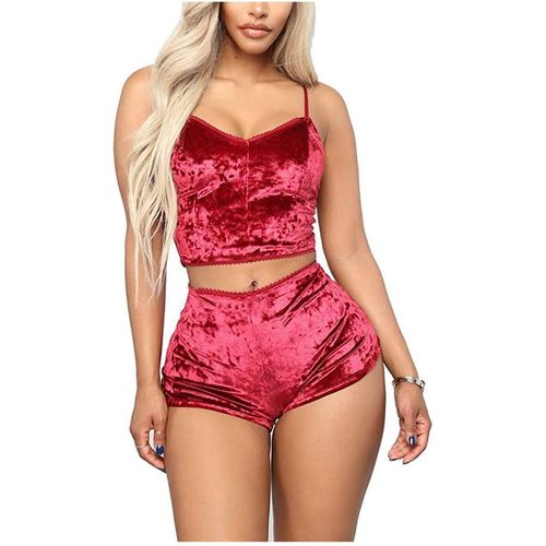 Generic Sexy Lingerie Chemise de nuit de luxe en 2 pièces à prix