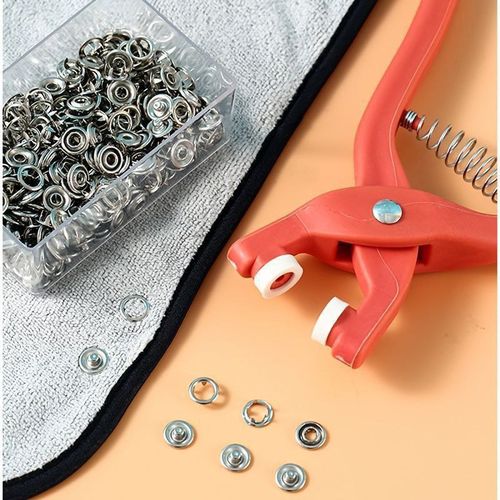 Generic Kit d'outils de fixation à pression Des Boutons De Vêtements Pack  De 200Pcs à prix pas cher