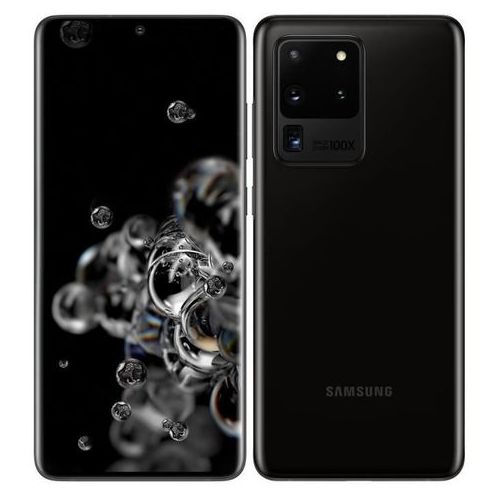 Samsung Galaxy S20 Ultra 6.9&quot; (128Go,12Go) Android 10 -Noir + Galaxy Buds+ - Précommande