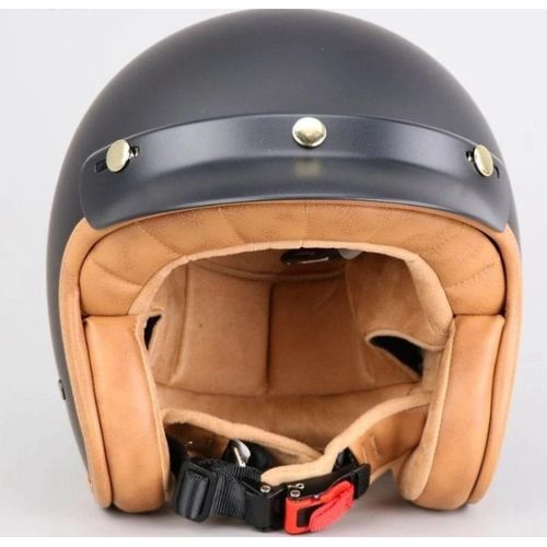 product_image_name-Jet-Casque Moto NOX N243 ,Couleur Noir Matt ,Style Vintage-2