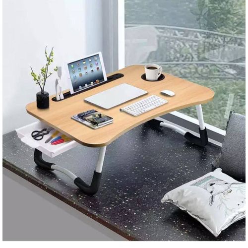 Generic Table de lit Portable pliable d'ordinateur