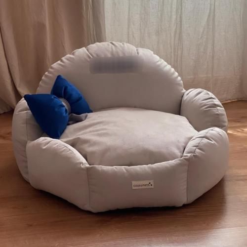 product_image_name-Coussinets-Panier chien et chat - le Melofée wedding dress 60cm de diamètre - lit chien et chat confort optimal-3