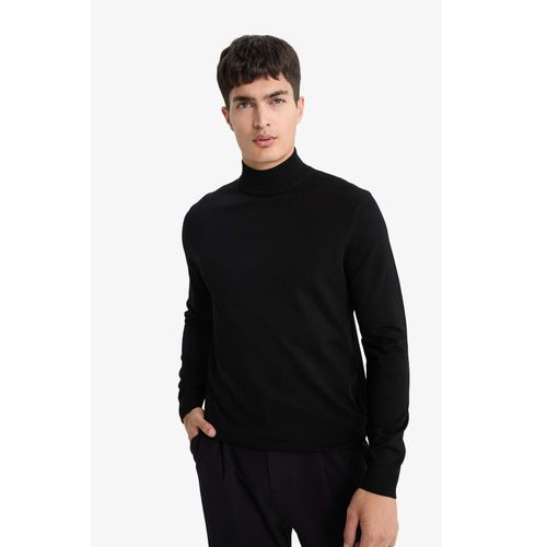 product_image_name-Defacto-بلوفر محبوك برقبة عالية، قصّة عادية-5