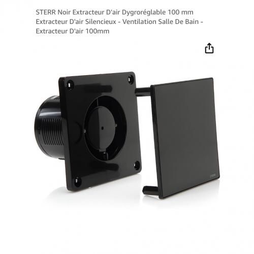 Extracteur d'air standard Blyss ø100mm