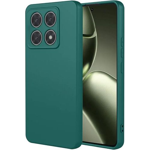 product_image_name-Case-Pochette silicone liquide pour Xiaomi 14T Pro : vert -1