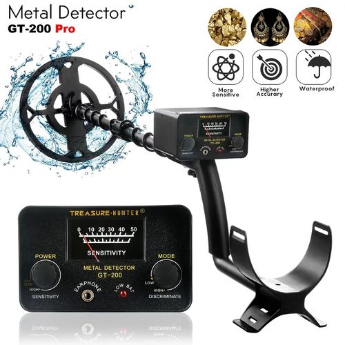 Détecteur de métaux souterrain Professionnel Recherche de profondeur Finder  Md-4060 Chasse au trésor Gold Digger Hunter Détecteur de métaux réglable