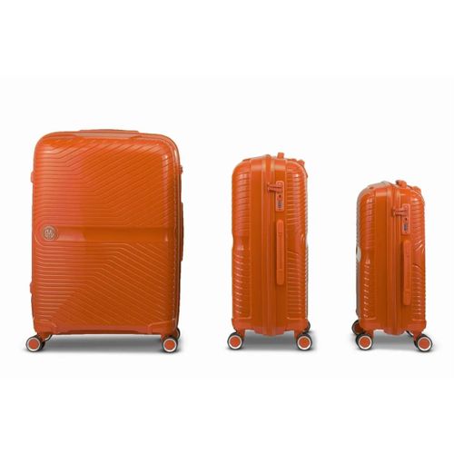 product_image_name-Generic-Lot de 3 Valises Incassables – Légères et Spacieuses pour Voyage, bonne qualité, Orange -6