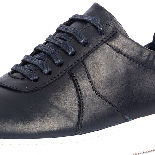 product_image_name-D'Urbano-Baskets basses D'Urbano en Cuir - Bleu.-2