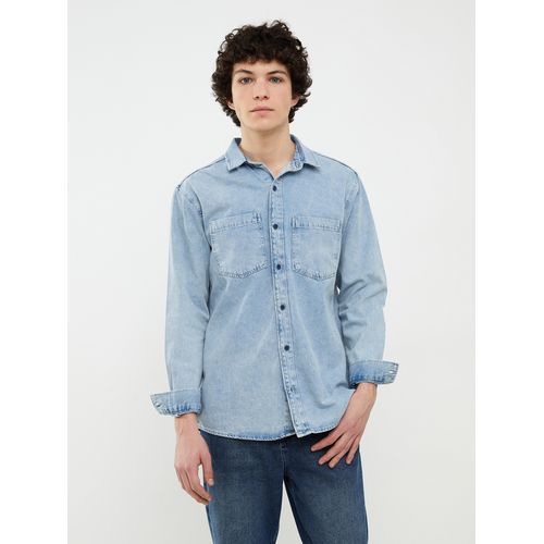 Chemise en hotsell jeans pour homme