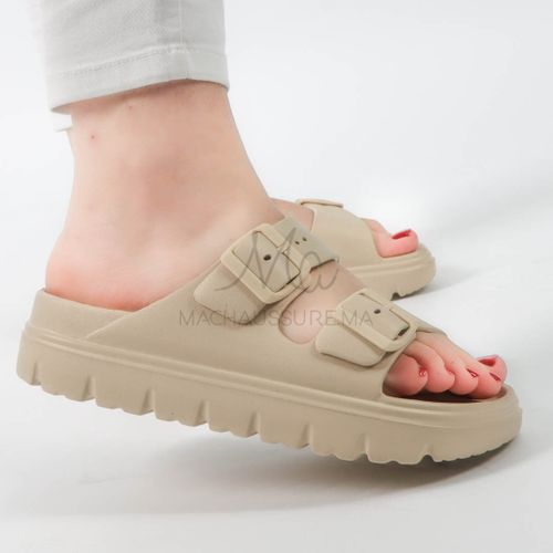 product_image_name-MaChaussure-Péridot - Sandales à plateforme en Beige-5