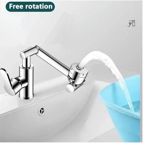 product_image_name-Generic-Robinet de Cuisine - Non spécifié - Rotatif 360° - Eau Chaude et Froide - Design Pratique-3