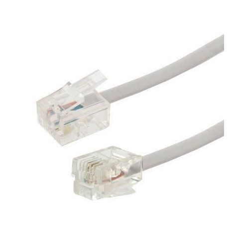 Cordon pour appareil téléphonique 1 embout RJ11 et 1 embout RJ45