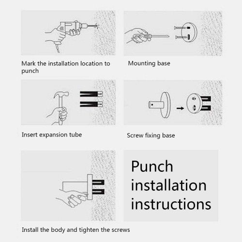 product_image_name-Generic-Porte serviettes En INOX 60 cm Pour Douche Salle de Bain-4