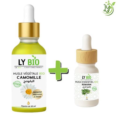 product_image_name-LY BIO-PACK HUILE CAMOMILLE 50ML - PIPETTE + HUILE ESSENTIEL ROMARIN 10ML-1