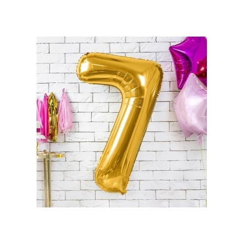 Generic Ballons Aluminium Or Anniversaire Chiffre 1 ans à prix pas cher