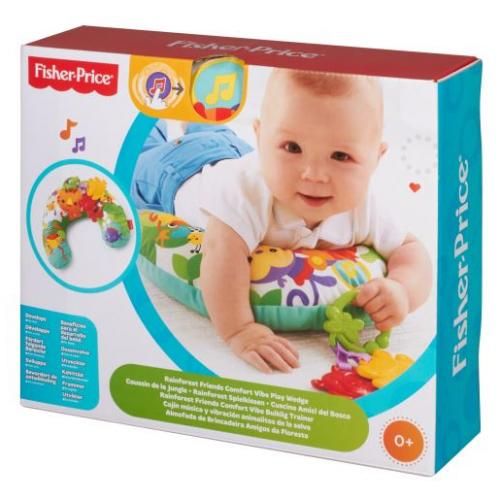 Fisher Price COUSSIN DE LA JUNGLE POUR BEBE FISHER PRICE à prix pas cher