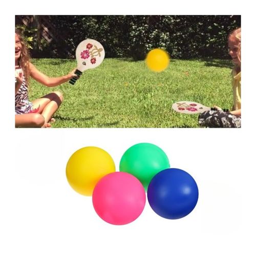 product_image_name-Generic-Pack de 4 Balles de Sport Colorées pour la Plage et le Ping-Pong-1