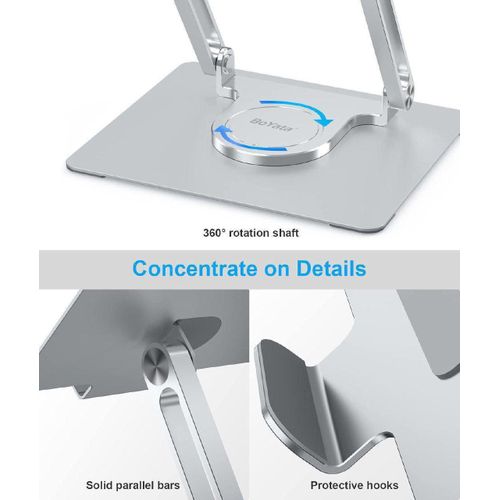 Generic Support d'Ordinateur Portable Rotatif à 360° - image 4