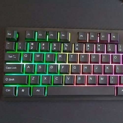 Jedel Clavier Gamer RGB AZERTY - Français / Arabe Clavier USB Gaming LED à  prix pas cher