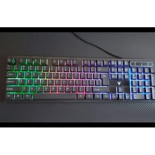 Jedel Clavier Gamer RGB AZERTY - Français / Arabe Clavier USB Gaming LED à  prix pas cher