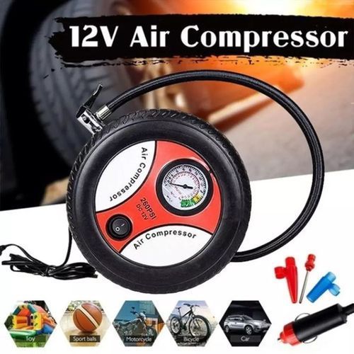 Generic Mini Compresseur d'air Portable 12v Auto Gonfleur Electrique à prix  pas cher