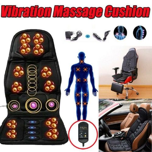 Generic Siége Massage Compléte électrique Coussins Pour Dos,Cou