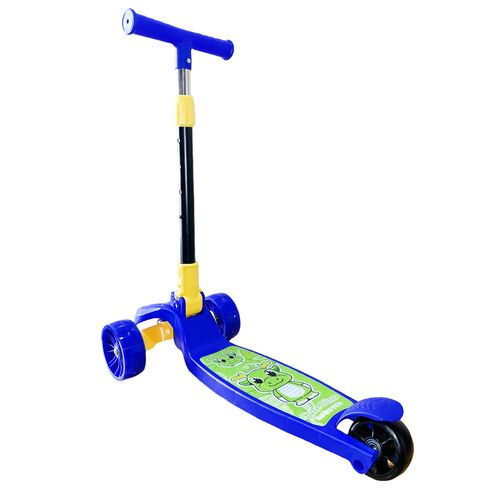 Generic Trottinette pour enfants, garçons et filles avec hauteur réglable  (BLEU), RL2 à prix pas cher