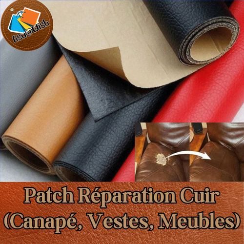 General Patch Réparation Cuir, Patch en Faux Cuir,Rénovation de Canapé,  Vestes, Meubles à prix pas cher