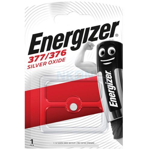 Energizer Batterie 377 / 376 1.55 V Silver Oxide , Pile Bouton