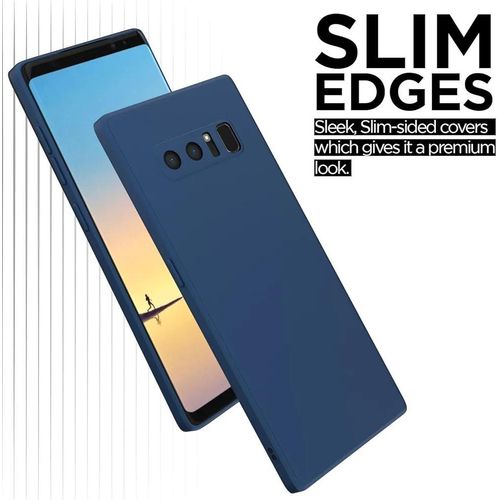 product_image_name-Case-غلاف سيليكون سائل لهاتف Samsung Galaxy Note 8 - أزرق-3