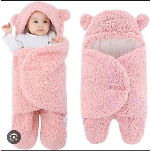 product_image_name-Generic-Couverture d'emmaillotage pour bébé avec capuche et oreilles-5