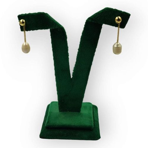 product_image_name-Generic- chaînes et boucles d'oreilles ornées de perles Johar naturelles.-4