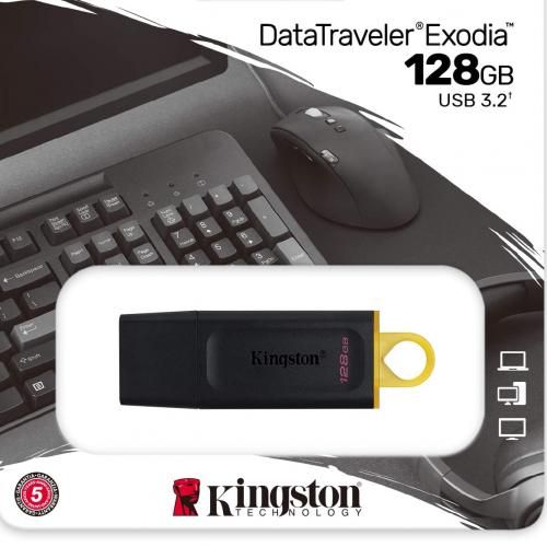 Kingston Technology clé usb DataTraveler Exodia 128GB Clé USB 3.2