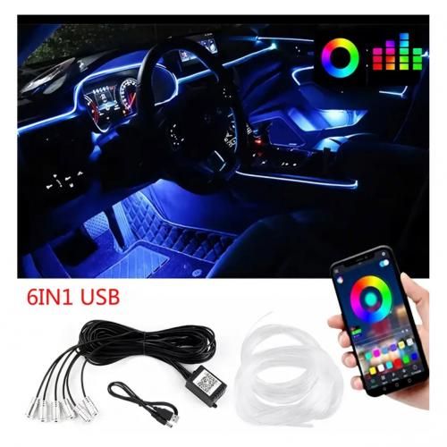 Generic Led d'ambiance RVB universelle pour voiture, app controle