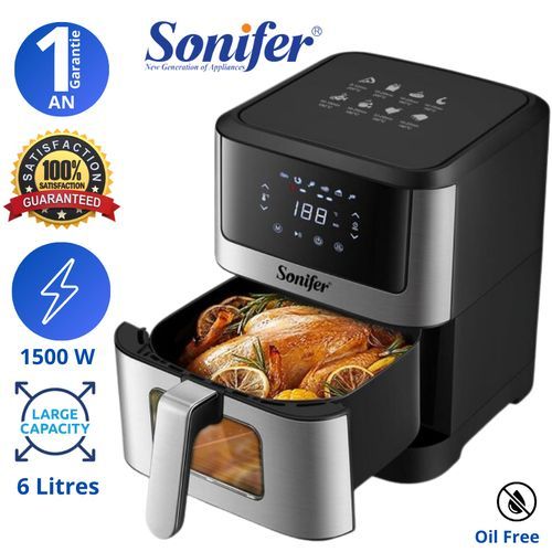 Sonifer- Friteuse sans huile Familiale- Air fryer tactile