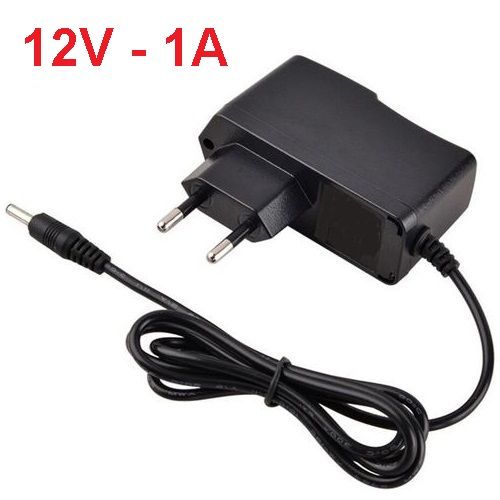 Generic Alimentation 12V-1A, Adaptateur AC/DC 100v-240v Chargeur DC 12v 1A  à prix pas cher