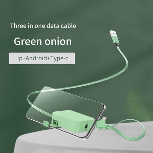 Generic Câble de charge multi 3 en 1 avec support de téléphone à