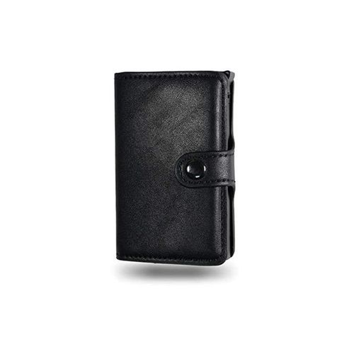 Generic Porte-Carte Bancaire + Porte monnaie Noire - pochette