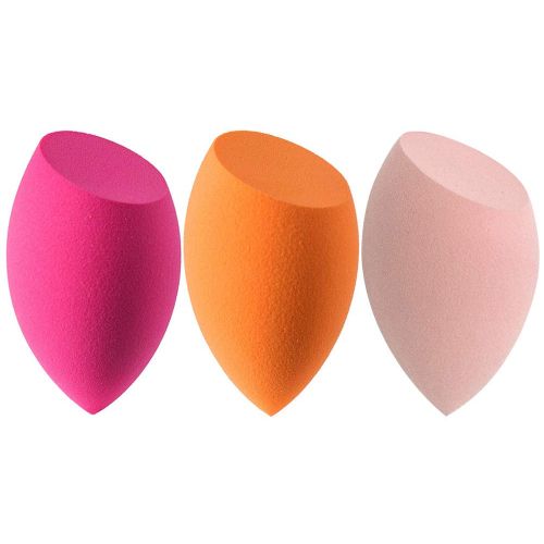 product_image_name-Generic-3 Pieces Éponge Beauty blender pour l'application de fonds de teint fluides et coulés couleurs aléatoires-1