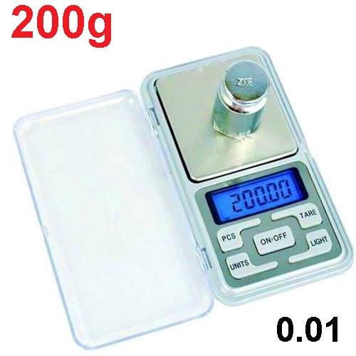 Generic Balances de Précision de Poche 200g 0.01g Pour Bijoux Cuisine Café  200 grammes à prix pas cher