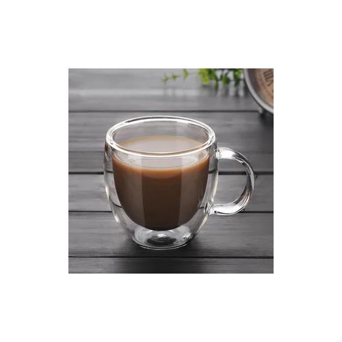 1 Tasse double paroi 80ml - Sans poignée