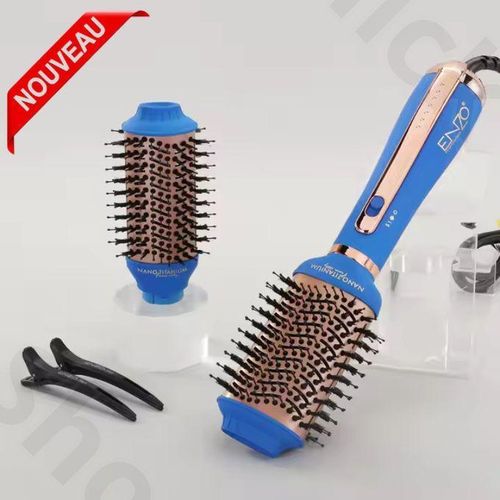 product_image_name-Enzo-فرشاة هواء ساخن ستايلر مشط احترافي 2 في 1 لتصفيف وتجعيد الشعر مجفف الشعر-5