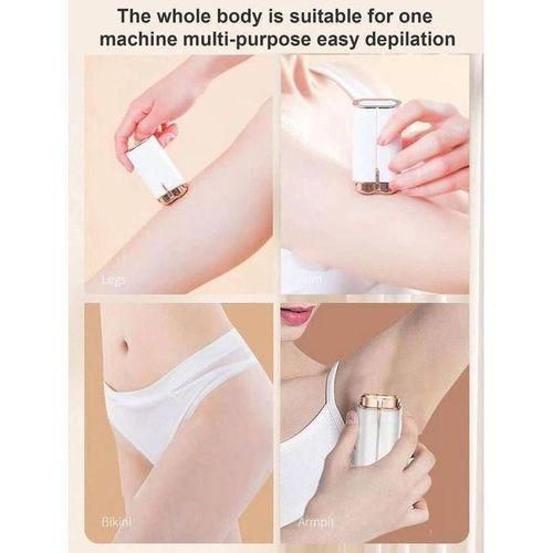 product_image_name-Generic-Épilateur électrique indolore pour le visage et corps, Rasoir rechargeable pour femmes-4