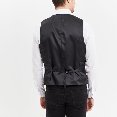 Generic Veston droit boutonne noir homme. Gilet de costume a prix pas cher Jumia Maroc
