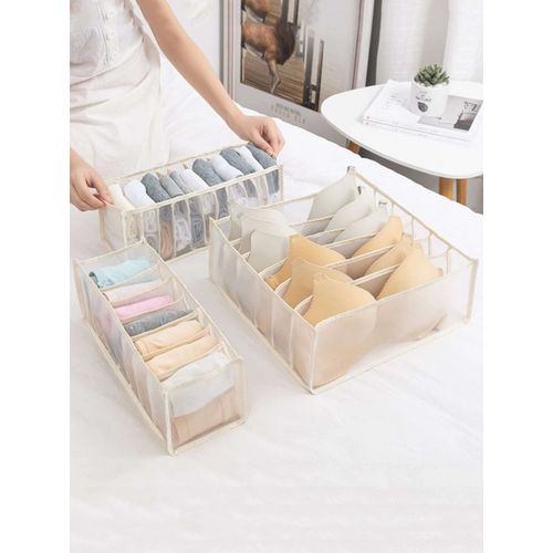 Generic Rangement Sous Vêtement 3 Pièces Organisateur Tiroir Dressing Rangement  Vêtement à prix pas cher