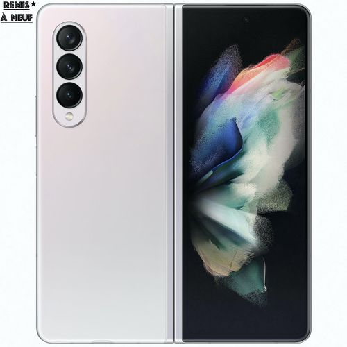 Galaxy Z Fold 3 5G (12Go, 256Go) - Argent - AMOLED 120 HZ 7.6" - Remis à Neuf