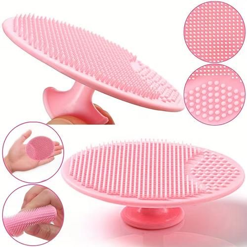 product_image_name-Generic-Brosse de lavage de cheveux en silicone Rose-2