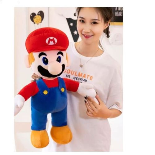 Generic super mario Poupée en peluche pour enfants de 50cm